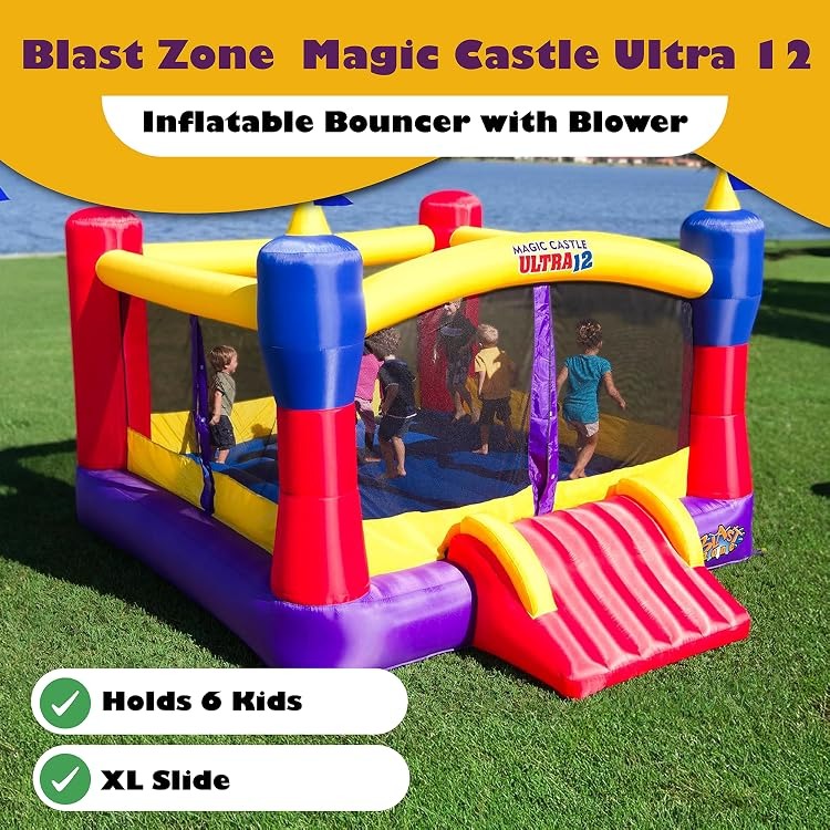 Blast Zone ：Bounce Houses & Water Fun for Smiling Faces,Turn Your Backyard into a World of Fun